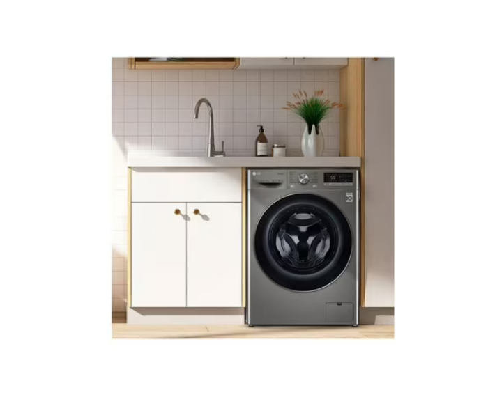 Lavadora/ Secadora LG WD12VVC4S6C 12kg/7kg Carga Frontal