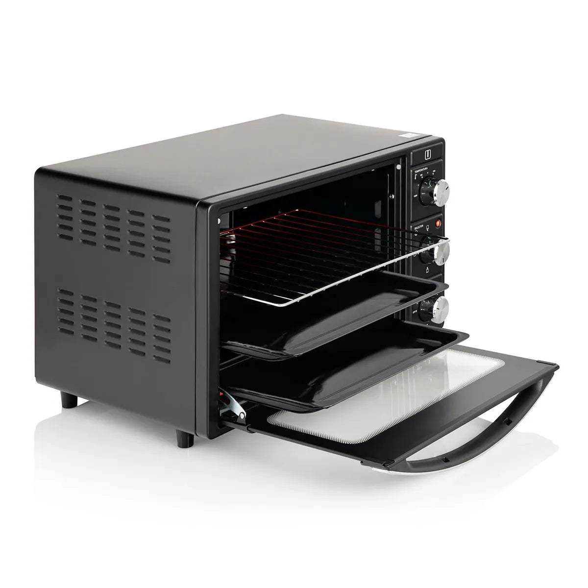 Horno Eléctrico 25 Litros Thomas TH-25N01 1500W, Negro