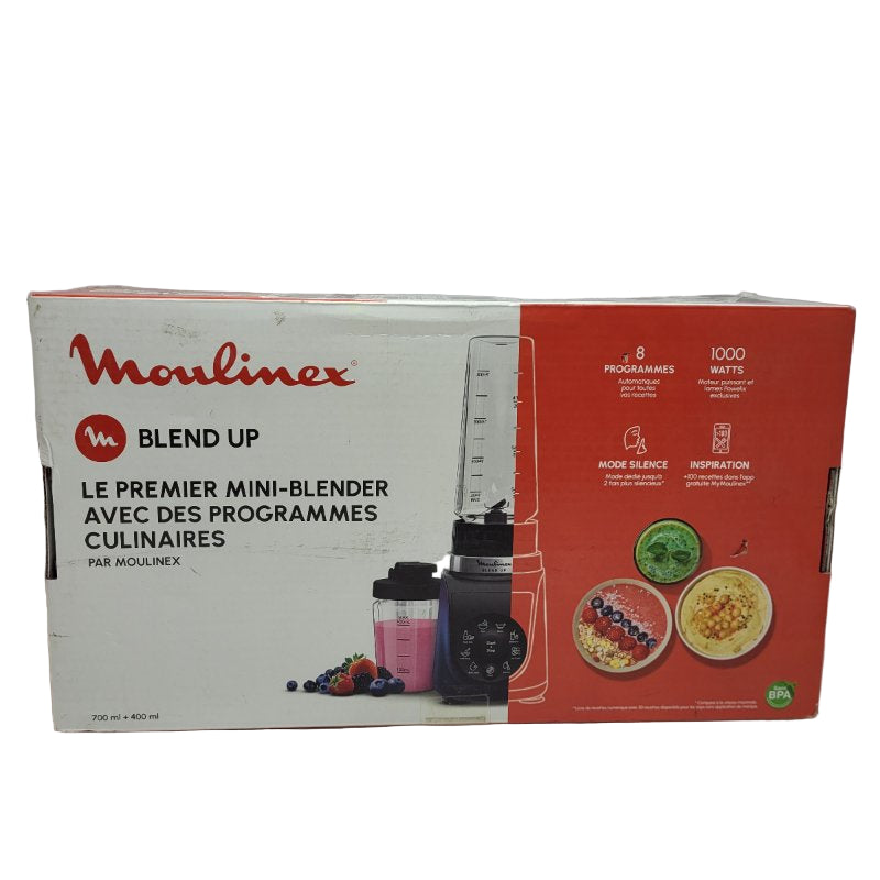 Licuadora Personal Moulinex Blend Up Negro 700+400 Ml