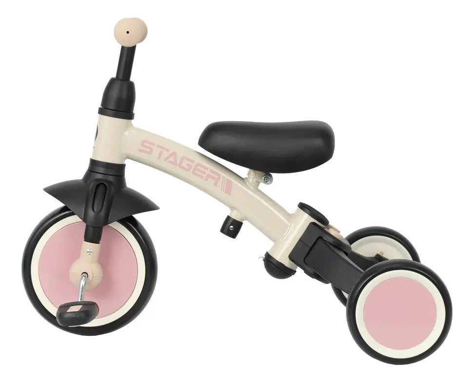 Triciclo QPlay Stager 3 en 1 Rosado