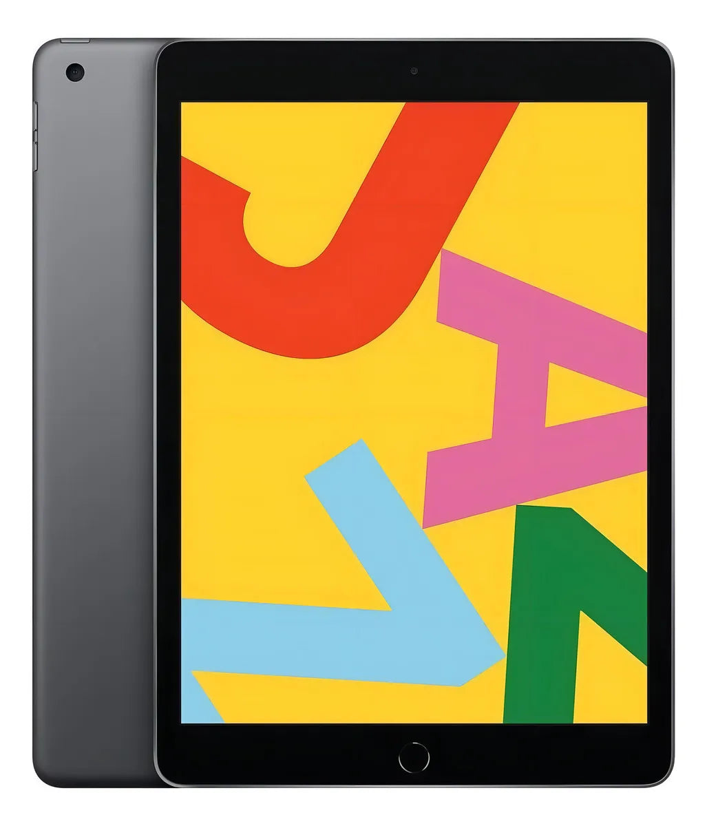 Reacondicionado Ipad 7th Generacion 2019 Apple A2197 10.2 32gb Space 3gb Memoria Ram Gris