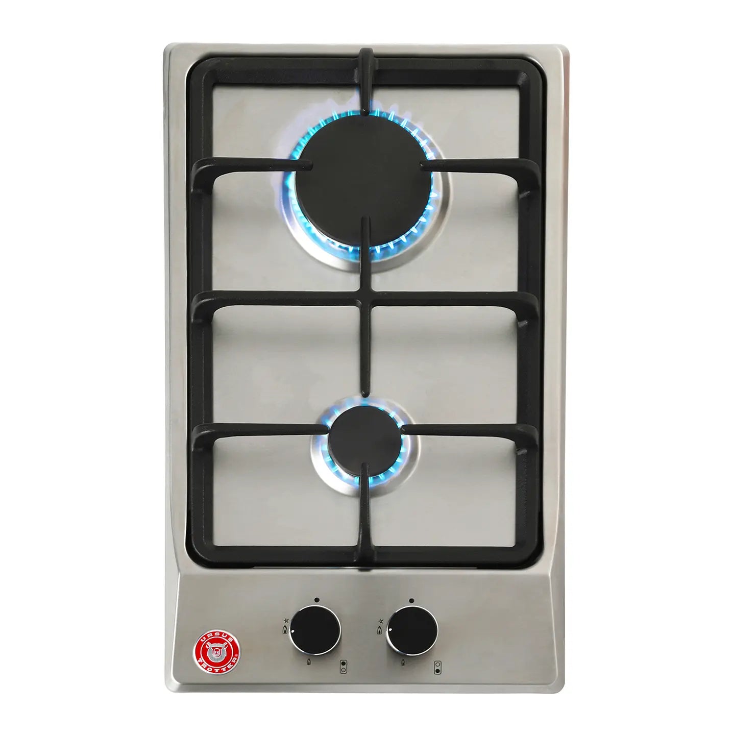 Encimera Ursus Trotter Prime G2 Gas Licuado Acero Inoxidable 2 Hornillas