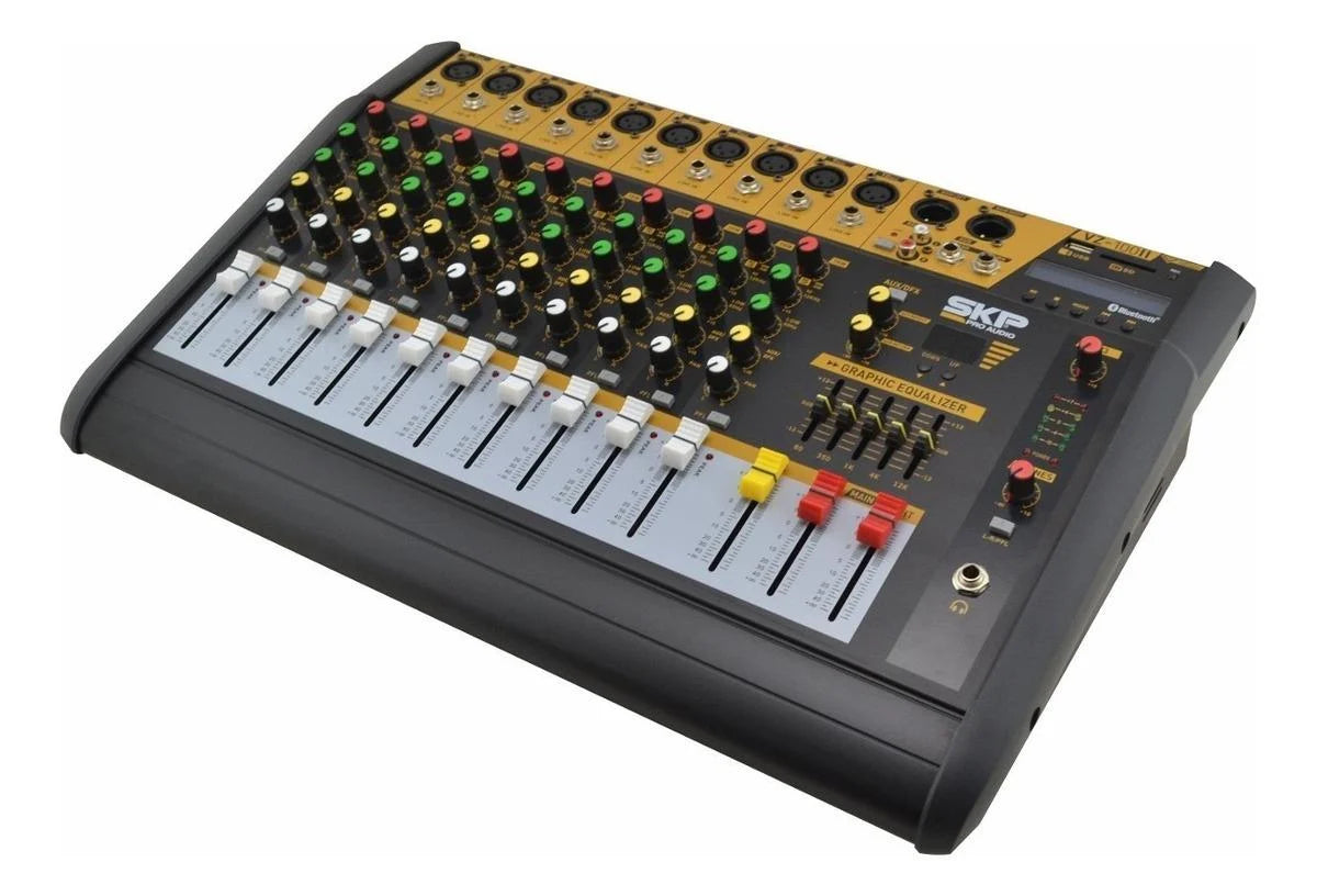 POWERED MIXER SKP PRO AUDIO VZ-100II NEGRO 2000W