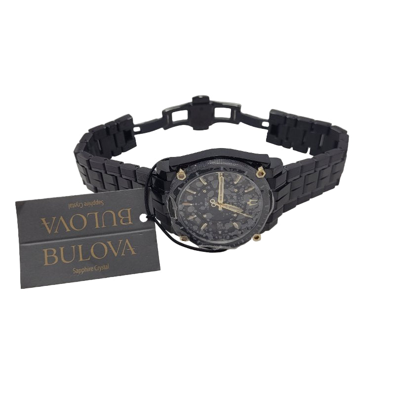 Reloj  Icon Precisionist Bulova 98b408 Negro Masculino