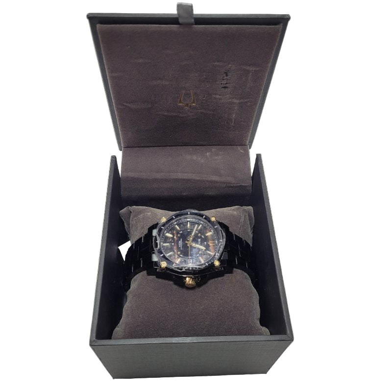 Reloj  Icon Precisionist Bulova 98b408 Negro Masculino