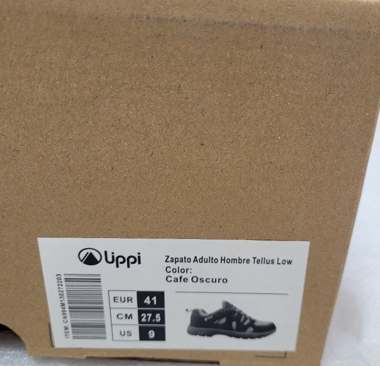 Zapato Lippi Tellus Low Cafe Eur 41 Masculino