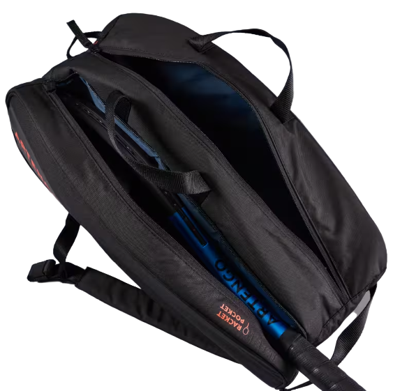 Bolso Raquetero Artengo Tenis 530 Black / Orange M