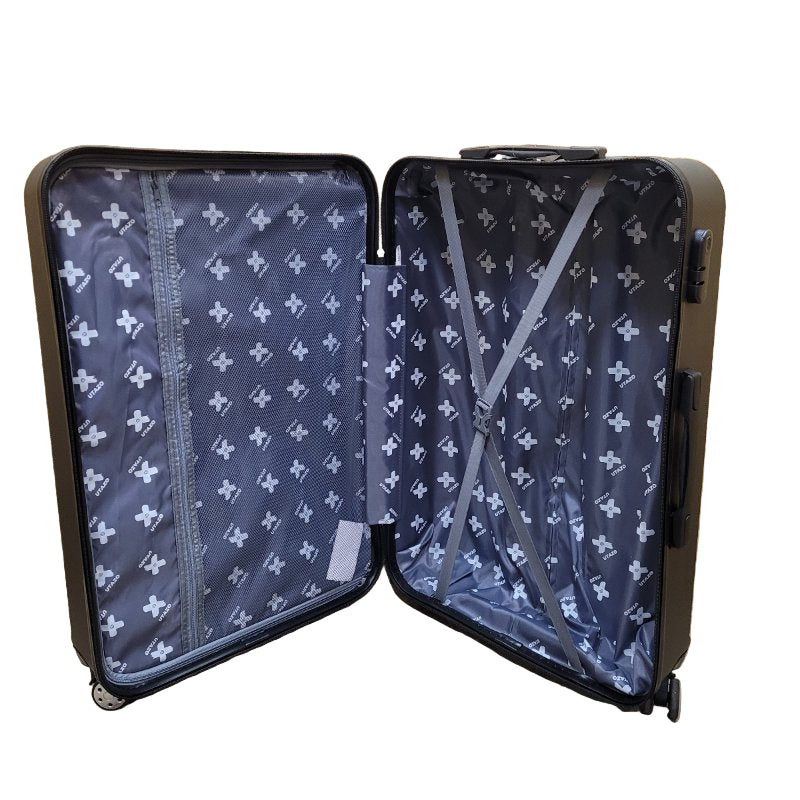 Set 3 Maletas De Viaje Utazo Gris Oscuro
