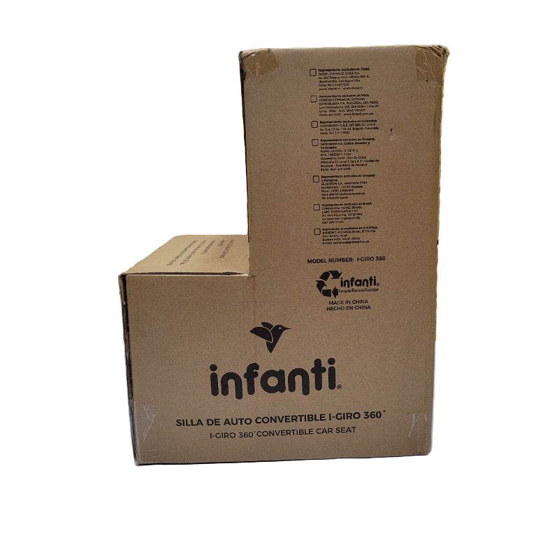 Silla De Auto Convertible Infanti I-Giro 360 Light Grey 1 Unisex