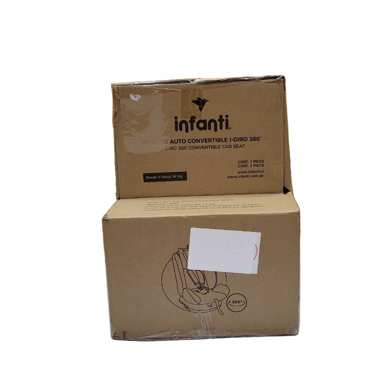 Silla De Auto Convertible Infanti I-Giro 360 Light Grey 1 Unisex