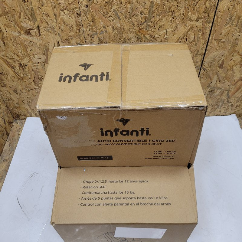 Silla De Auto Convertible Infanti I-Giro 360 Light Grey 1 Unisex