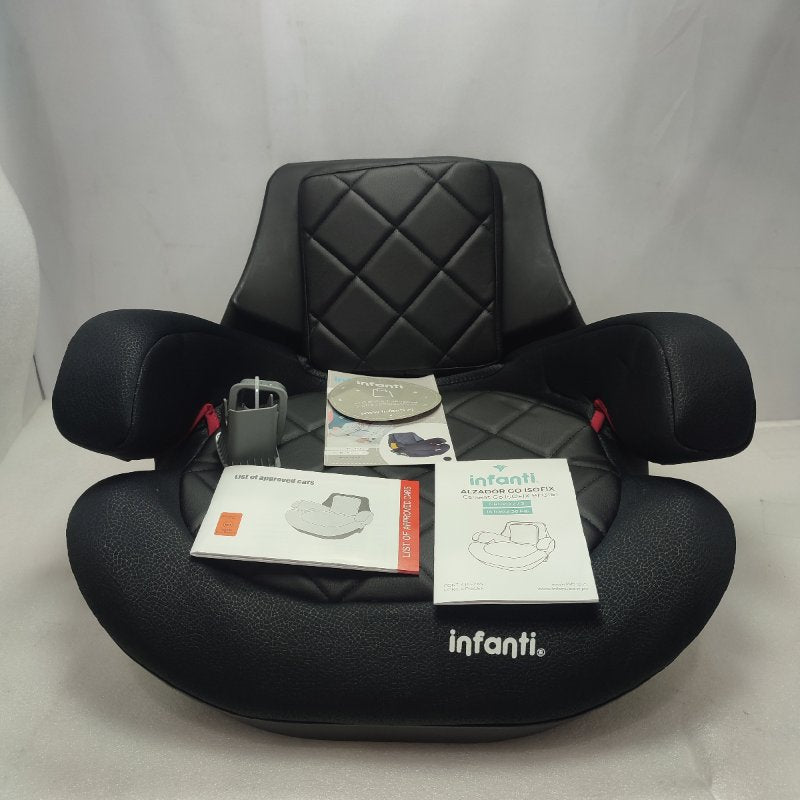 Silla De Auto Alzador Infanti Bh316i Go Isofix Negro 15 A 36 Kg / 3 A 12 Años