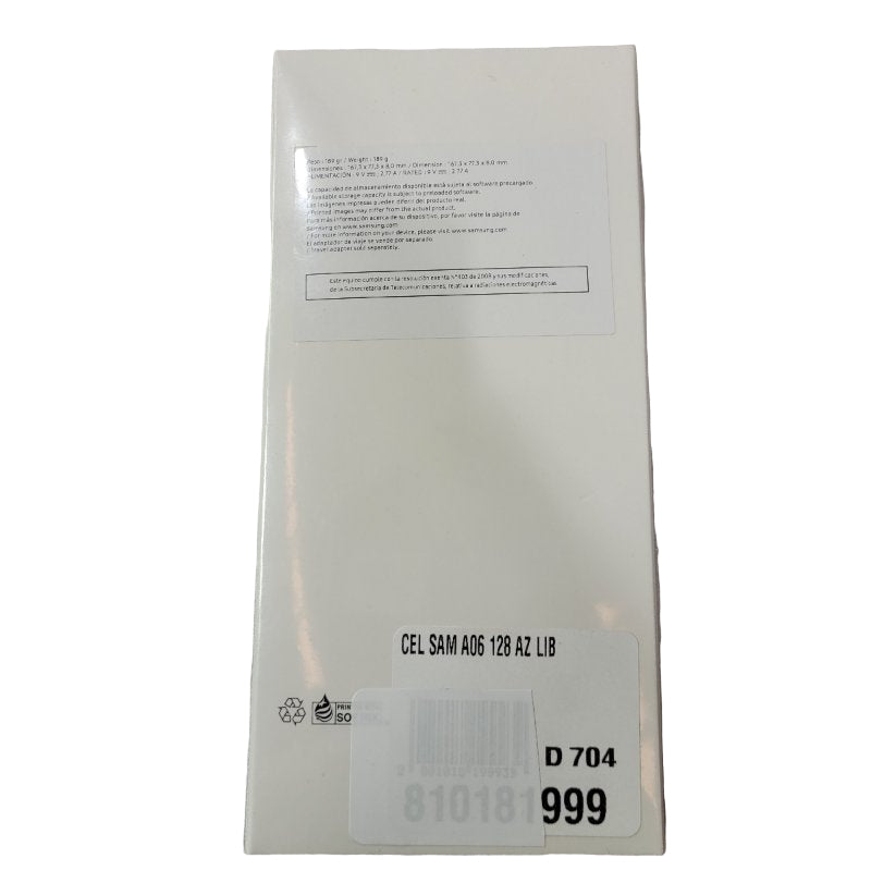 Telefono Samsung Galaxy A06 128GB