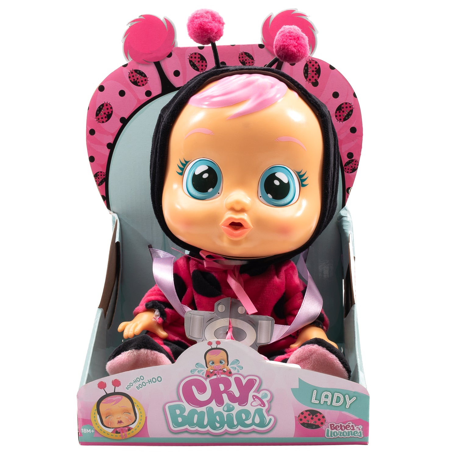 Muñeca Babies Cry Imc Toys Lady  Bebe Llorón