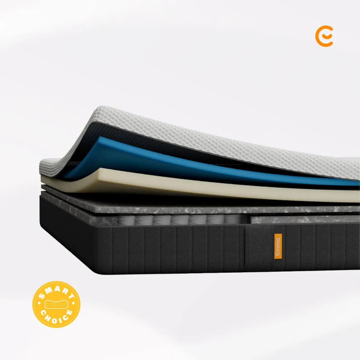 Colchón 2 Plazas Emma Hybrid Premium 150x190x22cm