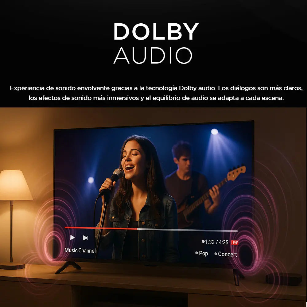 Smart TV Caixun C43V1FR/Roku TV 43 pulgadas