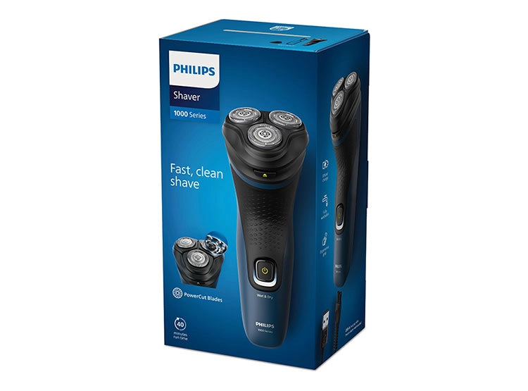 Máquina Afeitadora Philips Shaver 1000 Series Negro