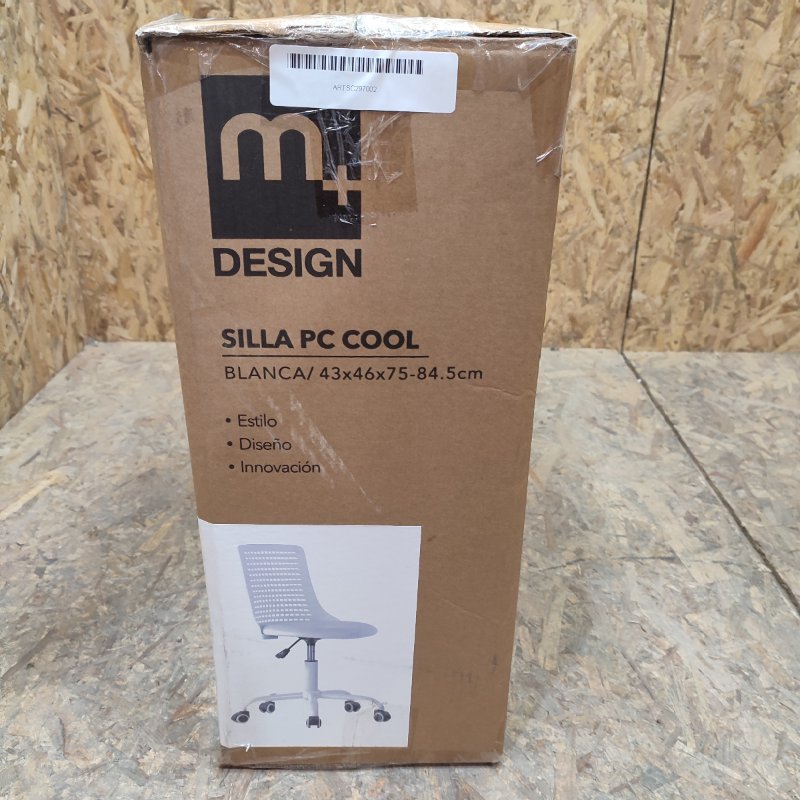 Silla De Escritorio M+Design Cool Blanca