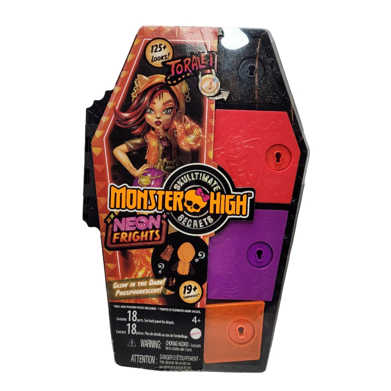 Muneca  Monster  High Mattel Toralei Skulltimate Secrets Neon Nina