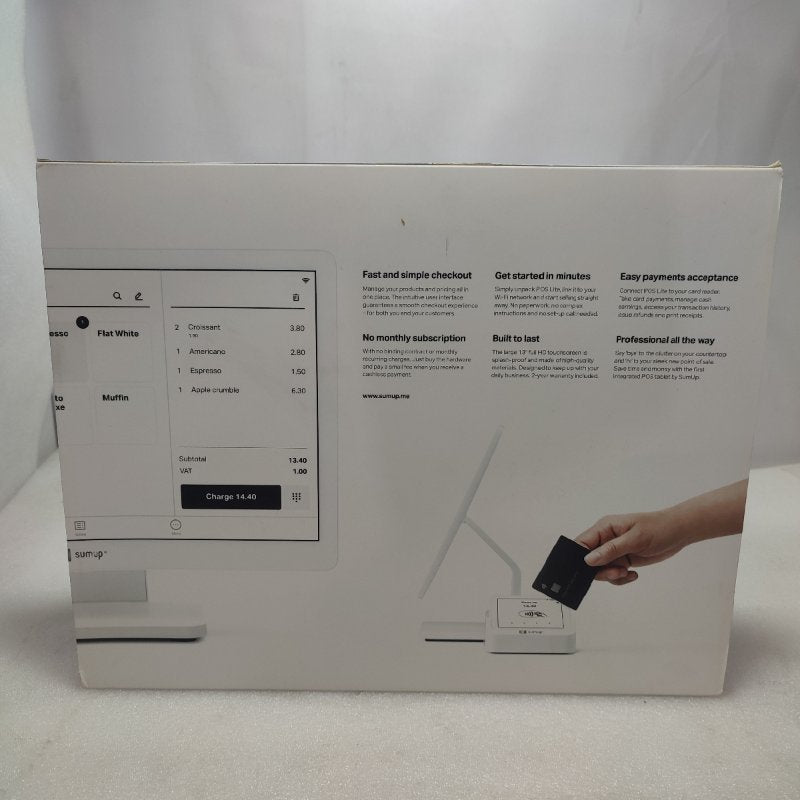 Punto De Venta Para Negocios Sumup Lite Blanco 13"