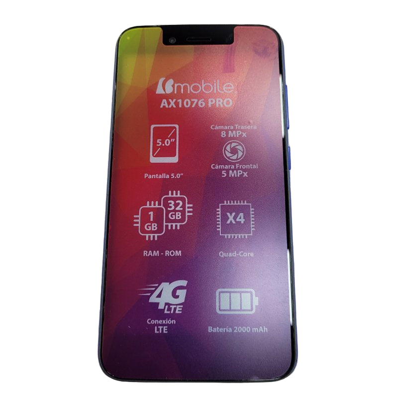 CELULAR BMOBILE MOBILE AX1076 PRO AZUL