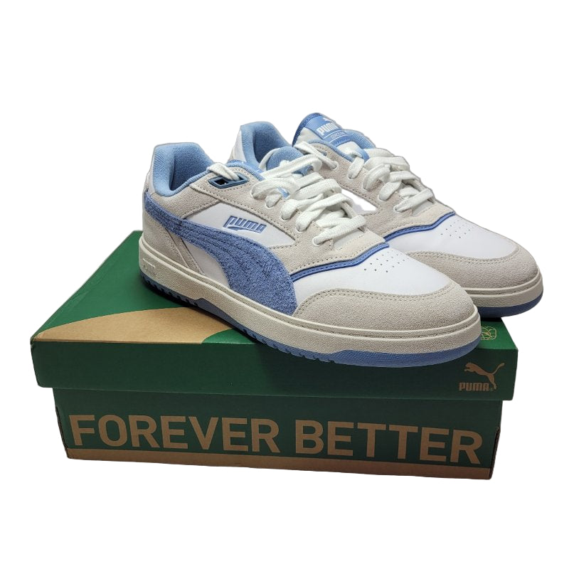 Zapatilla De Hombre Puma Doublecourt Prm White Celeste 44