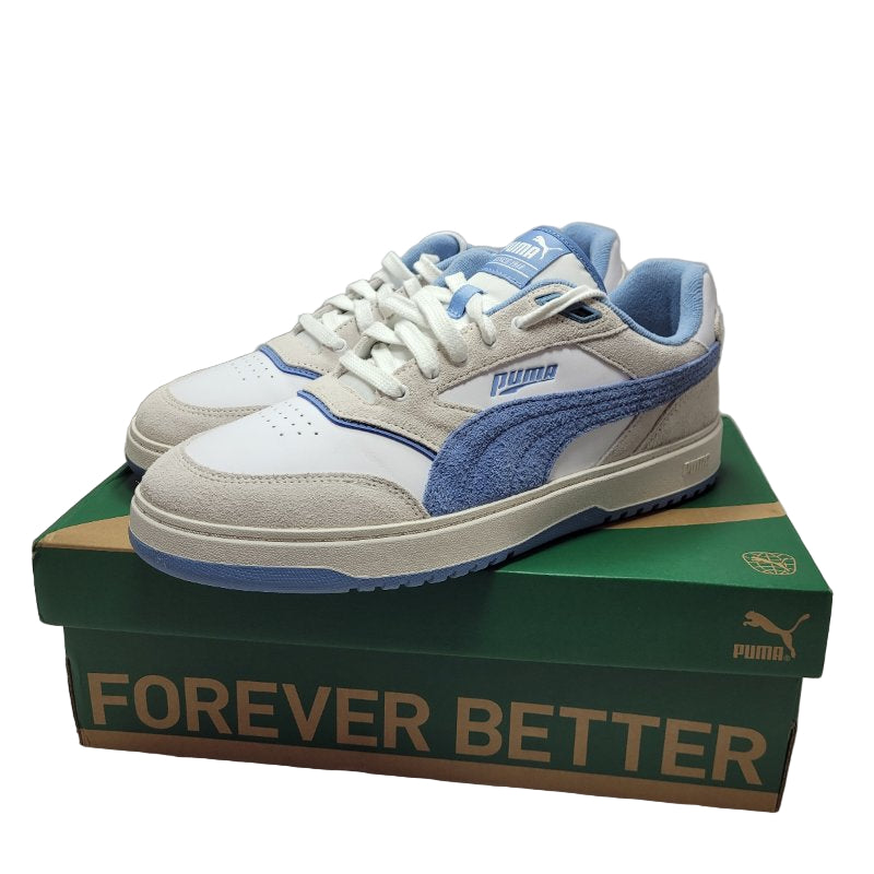Zapatilla De Hombre Puma Doublecourt Prm White Celeste 44