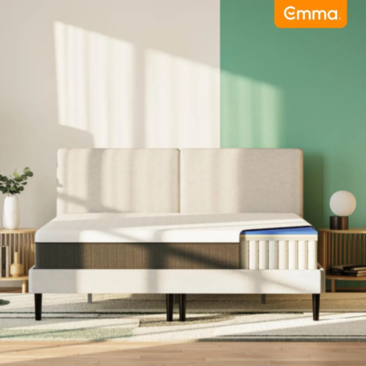 Colchón 2 Plazas Emma Hybrid Premium 150x190x22cm