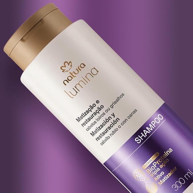 Shampoo Natura Lumina Matizacion Y Restauracion 300ml