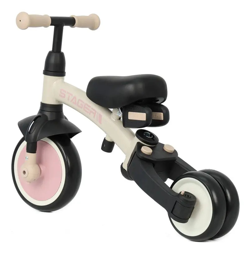 Triciclo QPlay Stager 3 en 1 Rosado
