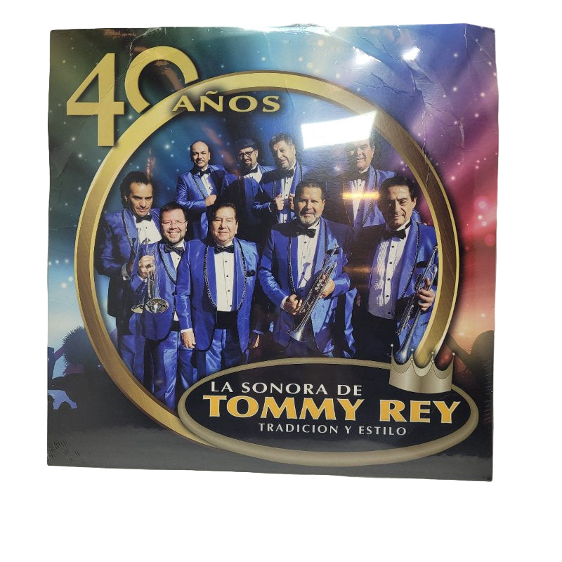 Vinilo La Sonora De Tomy Rey 40 Años