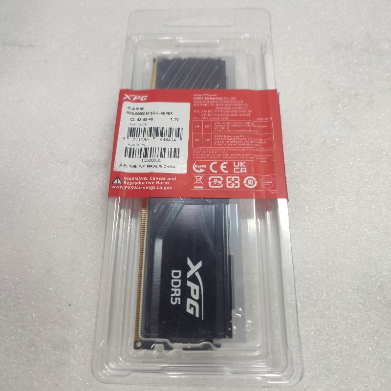 Memoria Ram Ddr5 Xpg Lancer Blade Black 16gb / 6000mt/S Pc5-48000