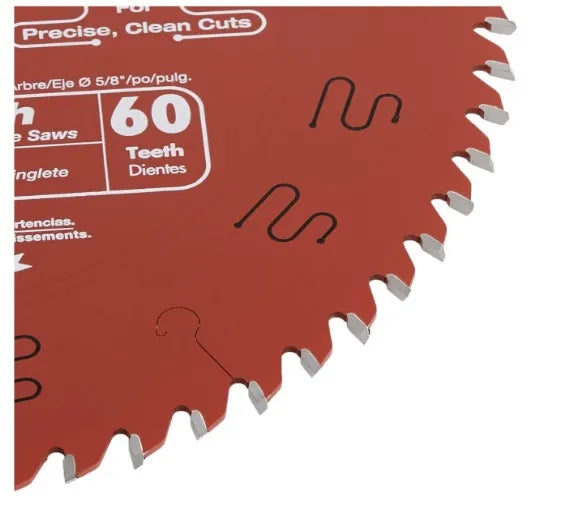 DISCO DIABLO PARA SIERRA ACABADO FINO ROJO 10PULG