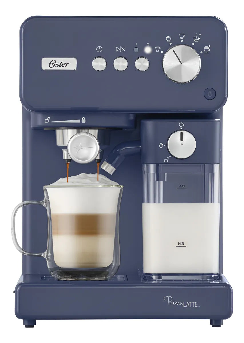 Cafetera Automática Oster Primalatte BVSTEM6604BL Azul