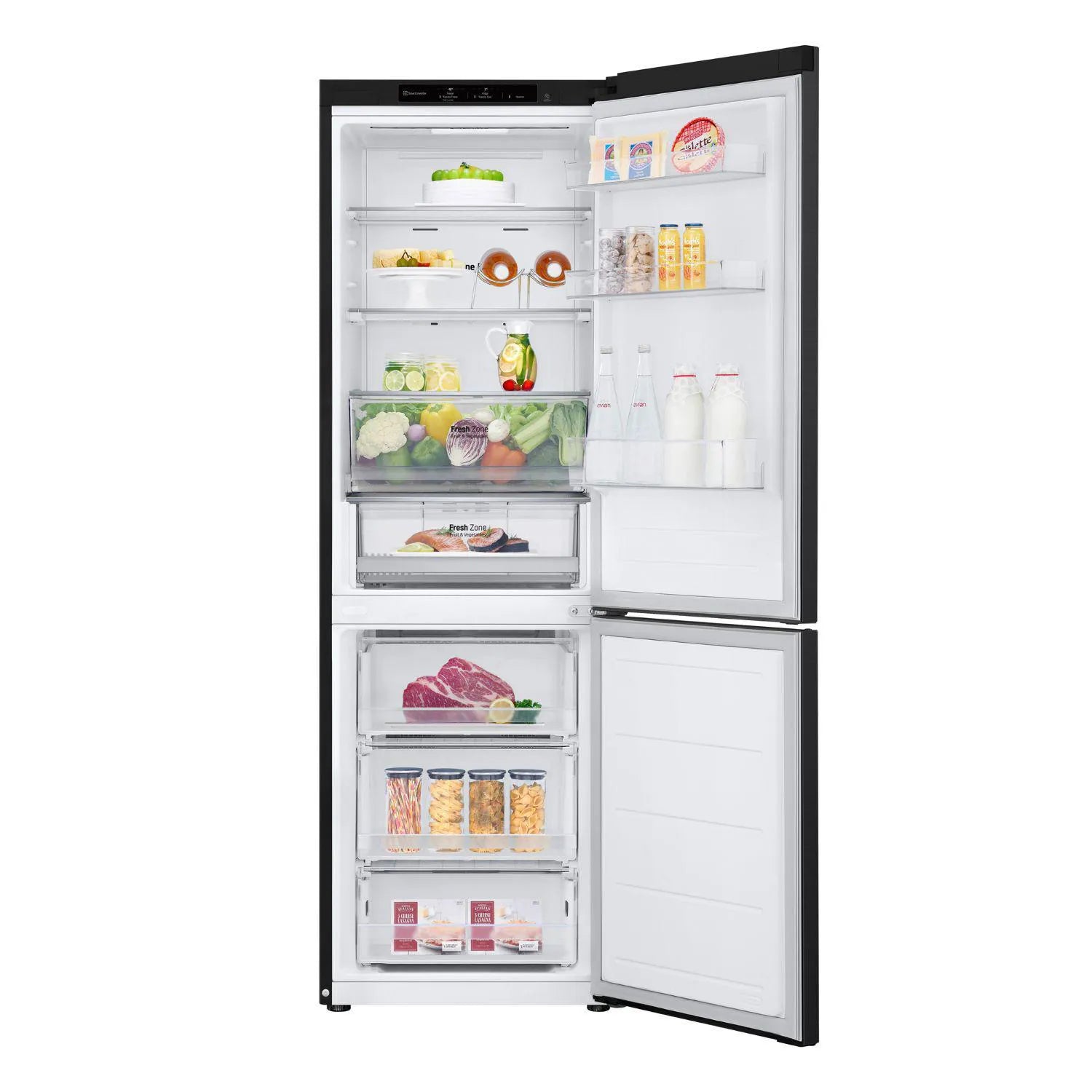 Refrigerador Congelador LG GB37BPT Negro, 344 Litros, 59x186x68 cm