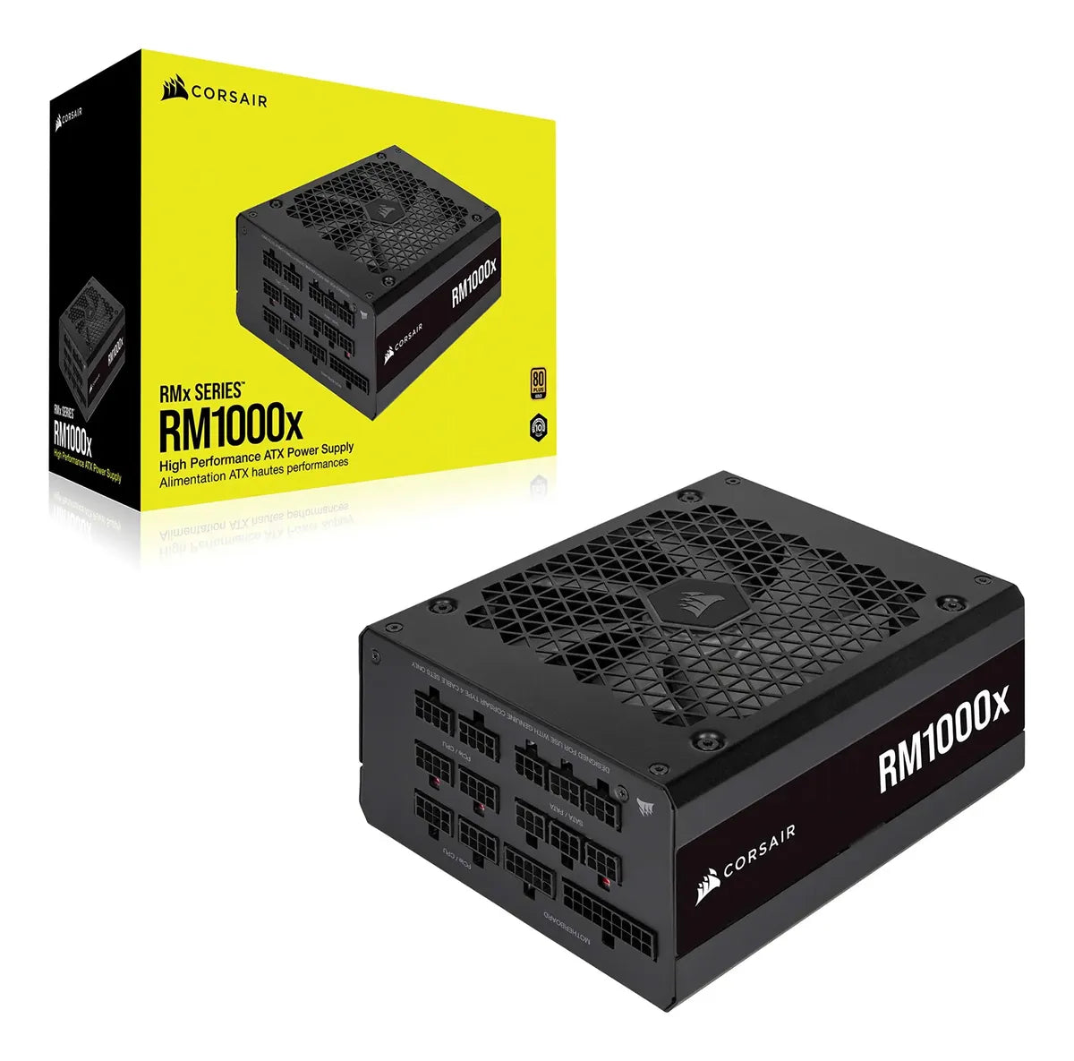 Fuente de Poder ATX Corsair RM1000X 1000W 80 PLUS