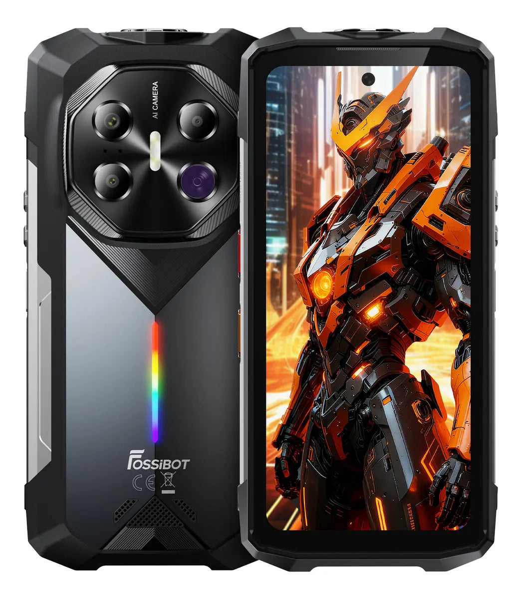 Teléfono Móvil Fossibot F113 256GB ROM 36GB RAM, Metallic Gray