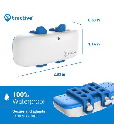 Rastreador GPS Tractive para Perros con Monitor de Actividad 4G/LTE