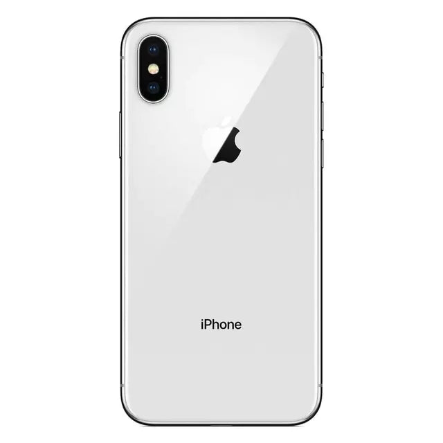 Celular Apple iPhone X MQA92LL/A 256GB, Silver (Reacondicionado)