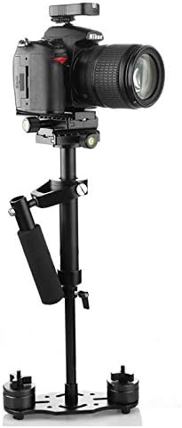 Estabilizador De Cámara Steadycam Portátil Wondalu S40 15 8/40cm Negro