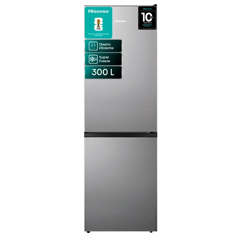 Refrigerador Hisense Rd-39wc Silver 300 Lts