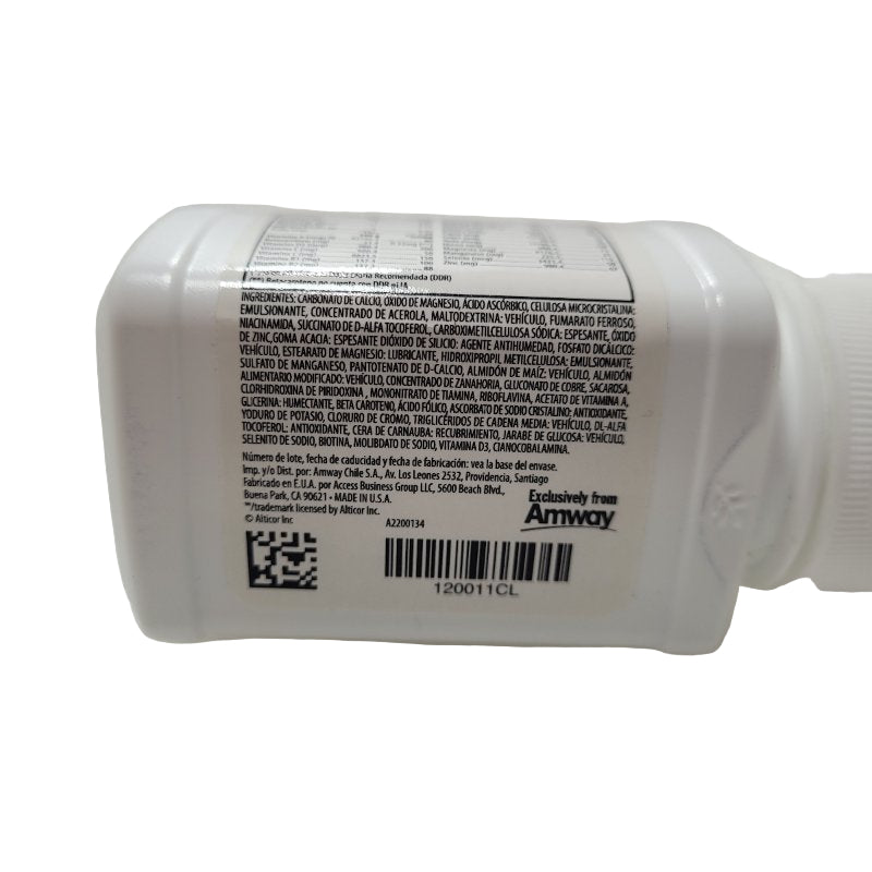 Daily Plus 45 Tabletas Amway Suplemento Alimenticio A Base De Vitaminas Y Minerales 46.3g