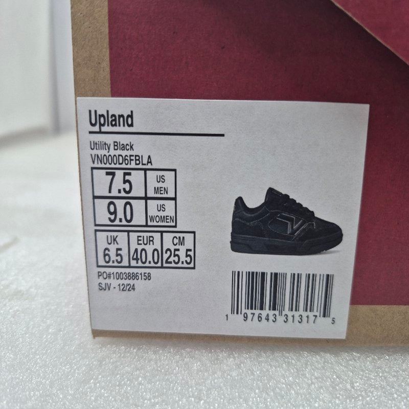 Zapatillas Vans Upland Vn000d6fbla Negro 40 eur / 25.5cm