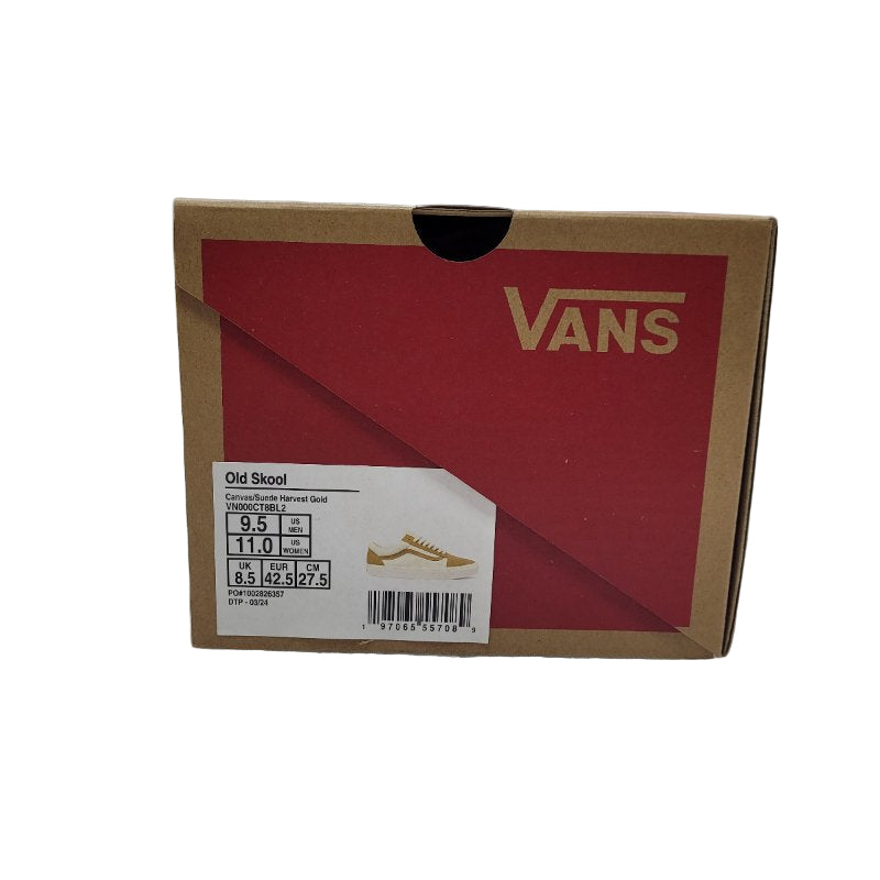 Tenis Old Skool Vans Canvas/Suede Harvest Gold Vn000ct8bl2 42.5 Unisex