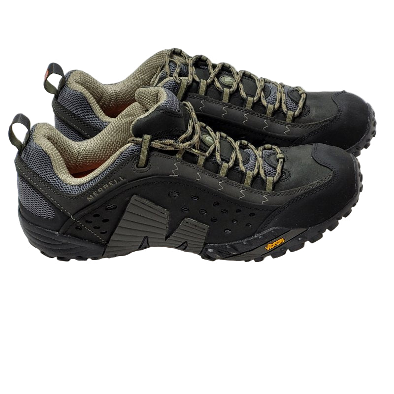 Zapatillas Sport Casual Merrell Intercept Smooth Black 45 Eur Masculino