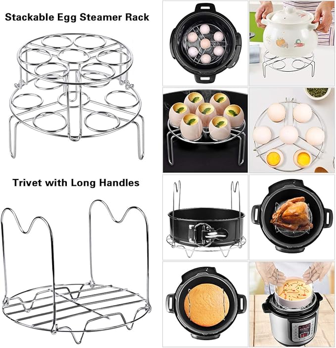 Juego de Accesorios para Olla instantánea AIDUY 23 Piezas en Color Morado