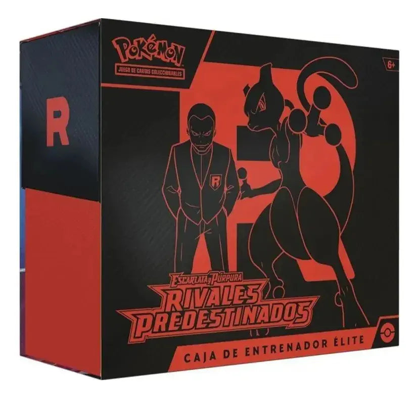 Juego de Cartas Coleccionables Pokémon Escarlata y Púrpura: Rivales Predestinados – Caja Entrenador Élite