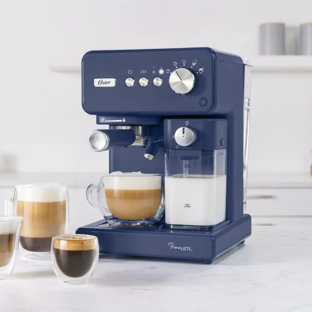 Cafetera Automática Oster Primalatte BVSTEM6604BL Azul