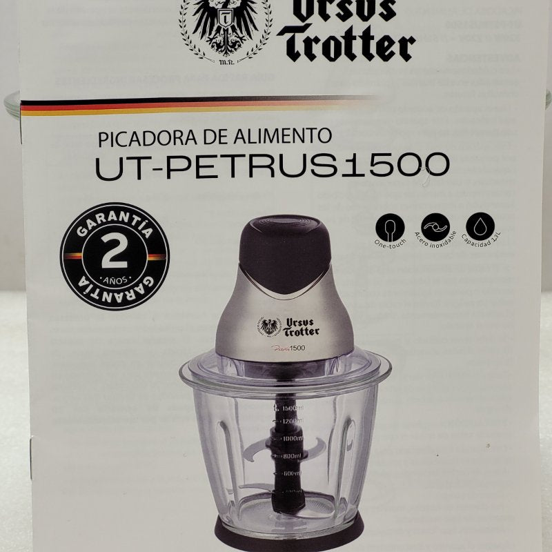 Picador Electrica Ursus Trotter Ut-Petrus 1500 Inox