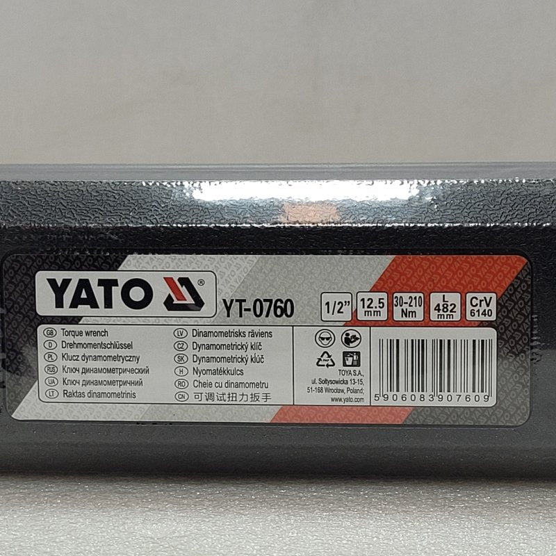 Llave Torque Dinamometrica Yato Yt-0760